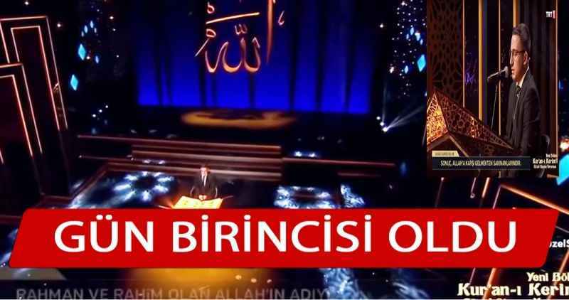 GÜN BİRİNCİSİ OLDU