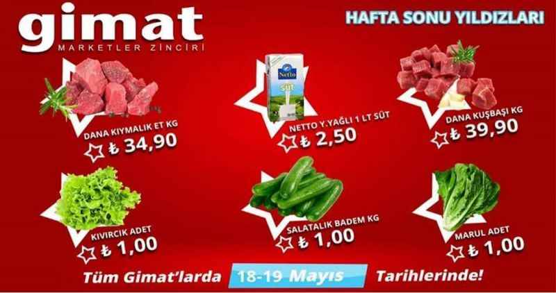 Gimat'tan hafta sonu indirimi
