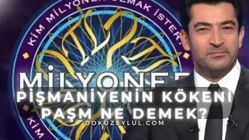 Farsça Paşm Kelimesinin Anlamı Nedir?  Paşm Kelimesinin Türkçe'de Kullanımı Hakkında!