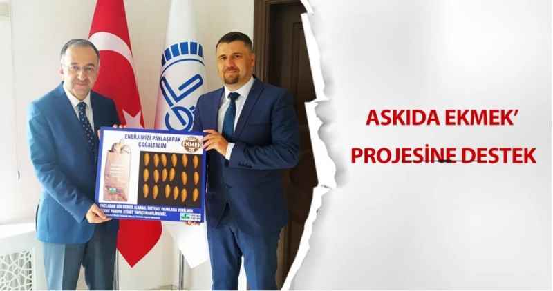 Askıda Ekmek' projesine destek