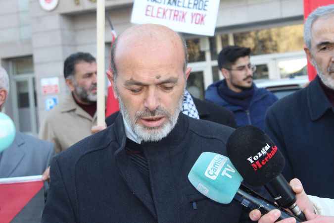 Saadet Partisi Yozgat İl Başkanlığı'ndan Filistin Gazze İçin Suç Duyurusu: Açıklama Yaptılar