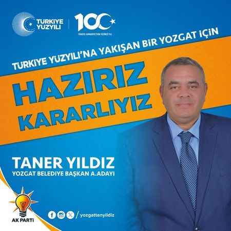 İŞKUR İl Müdürü Taner Yıldız, AK Parti'den Yozgat Belediye Başkanı Aday Adayı Olacak!