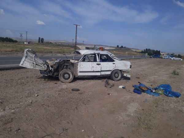 Yozgat'ta trafik kazası: 1 ölü, 3 yaralı