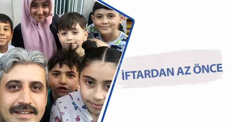 İftardan az önce