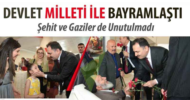 Devlet Milleti ile Bayramlaştı