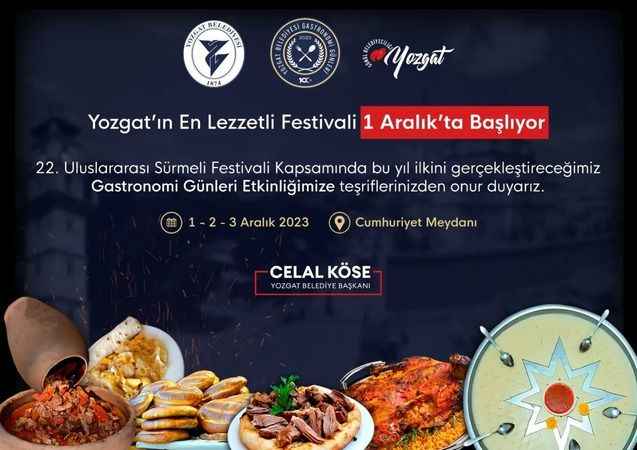 Yozgat’ın En Lezzetli Festivali Olacak: 22 Sürmeli Festivali Başlıyor!