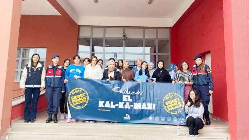 Yozgat İl Jandarma Komutanlığı'ndan 25 Kasım Kadına Yönelik Şiddetle Uluslararası Mücadele Günü'ne Özel Etkinlik!