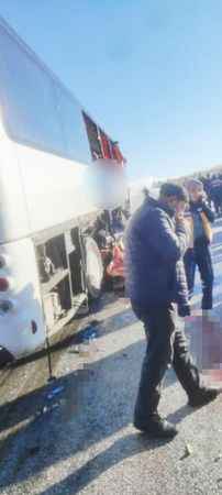 Son dakika Yozgat'ta Otobüs Kazası: Yolcu Otobüse Şarampole Yuvarlandı! Kazada Ölü ve Yaralı Var...