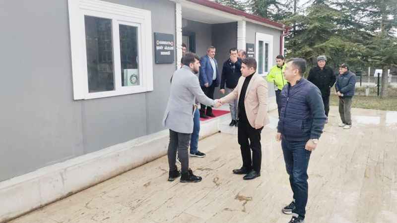 Sarıkaya Kaymakamı Ahmet Nuri Demir Şehidimiz Naci Mert'in Mevlid Programına Katıldı