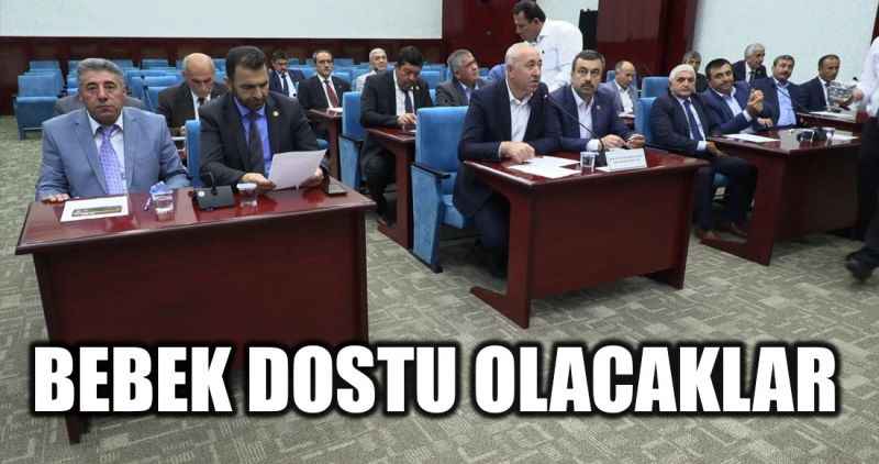 Bebek dostu olacaklar
