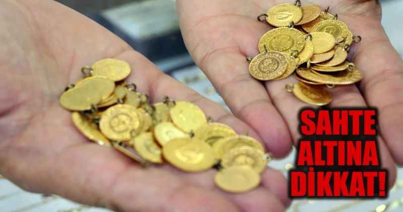 Düğün sezonunda sahte altına dikkat