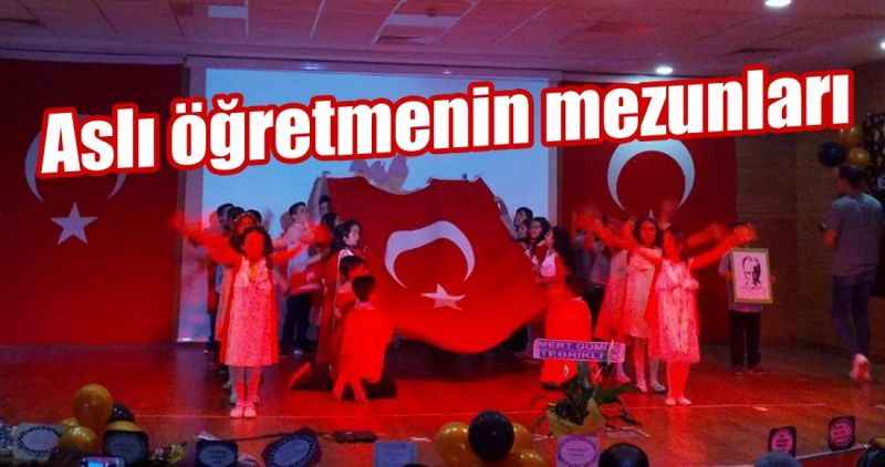 Aslı öğretmenin mezunları
