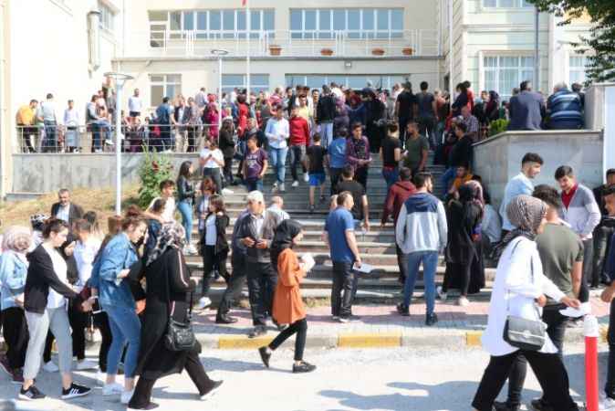 Yozgat'ta YKS heyecanı başladı