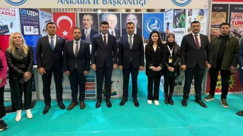 ATO Kitap Fuarı'nda Ülkü Ocakları Standı Fuarın Gözdesi Haline Geldi!
