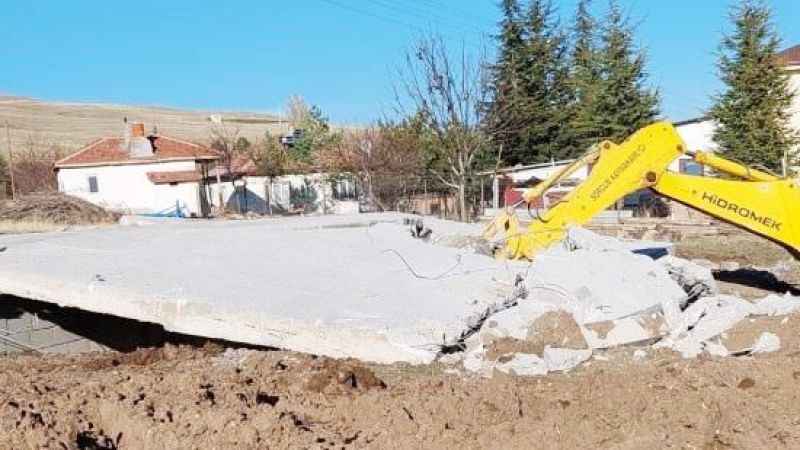Yozgat’ta Kaçak Yapılara Karşı Özel İdare Hızlıca Müdahale Etti!
