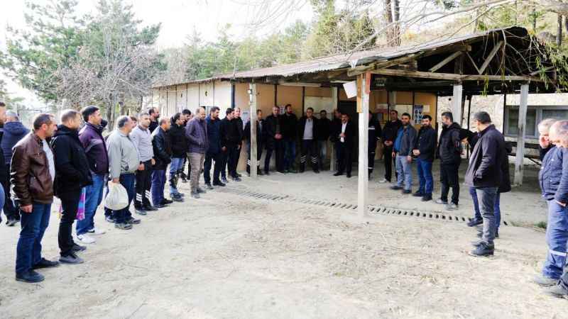 Akdağmadeni Belediye Başkanı Yalçın'dan 4 Aralık Dünya Madenciler Günü'ne Özel Ziyaret!