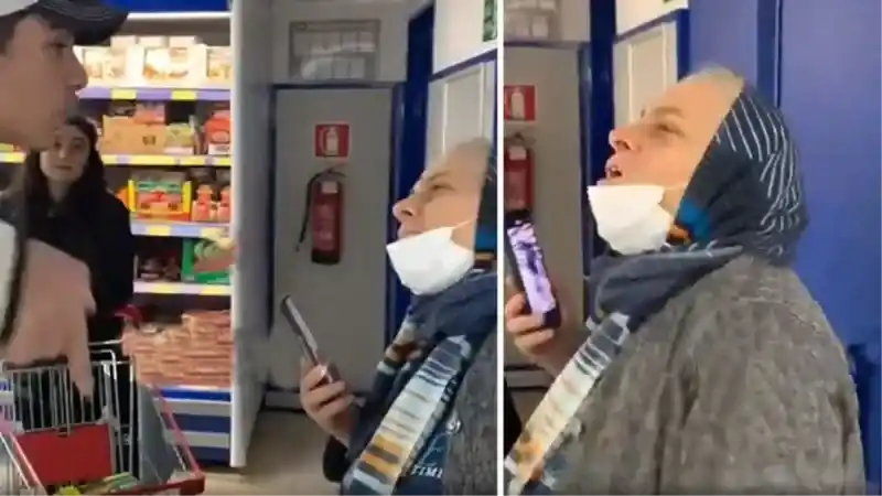 Zincir Markette Tartışma: Bir Taraf Osmanlı Dedi Diğer Taraf Türkiye Cumhuriyeti!