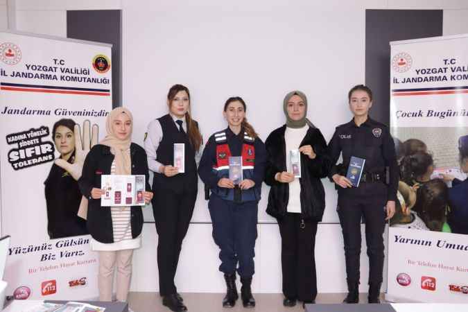 Yozgat İl Jandarma Komutanlığı: Toplam 9724 Kadın Vatandaşa Bilgilendirme Sağladı