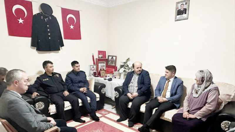 Sarıkaya Kaymakam Ahmet Nuri Demir'den Şehit Ailesine Özel İlgi ve Destek! (07/12/2023)