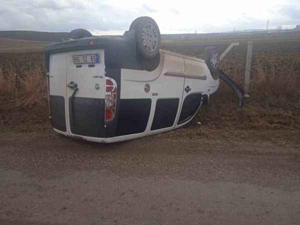 Yozgat'ın Komşu İlinde Kaplumbağa Gibi Kaza: Otomobilin Son Hali Şaşırttı (08/12/2023)