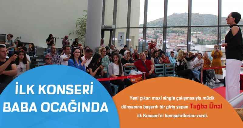İLK KONSERİ BABA OCAĞINDA