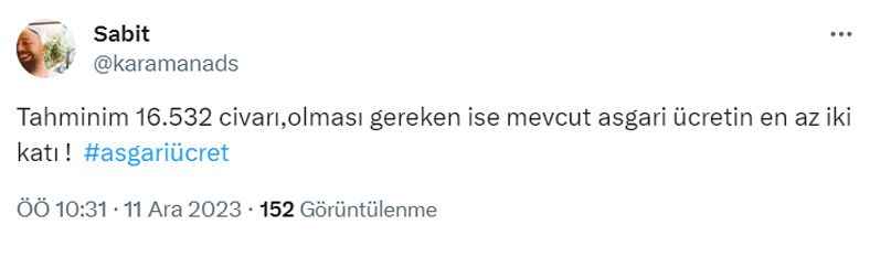 Asgari Ücret 2024'te En Az Kaç TL Olmalı? Hükümet Asgari Maaşa En Düşük Yüzde Kaç Oranında Zam Uygulayacak? (11/12/2023)