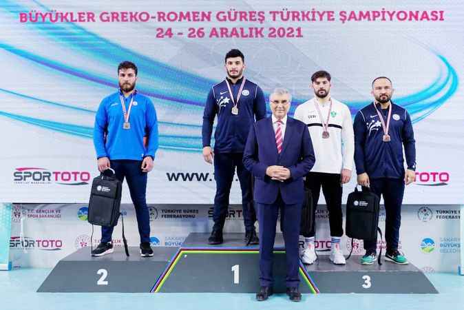 Büyükler Grekoromen Güreş Türkiye Şampiyonası Bitti: Beytullah Kayışdağ Altın Madalya Kazandı! (11/12/2023)