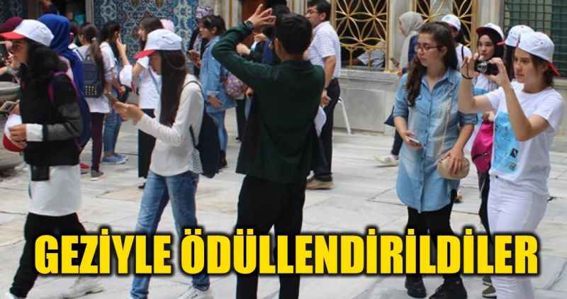 Geziyle Ödüllendirildiler