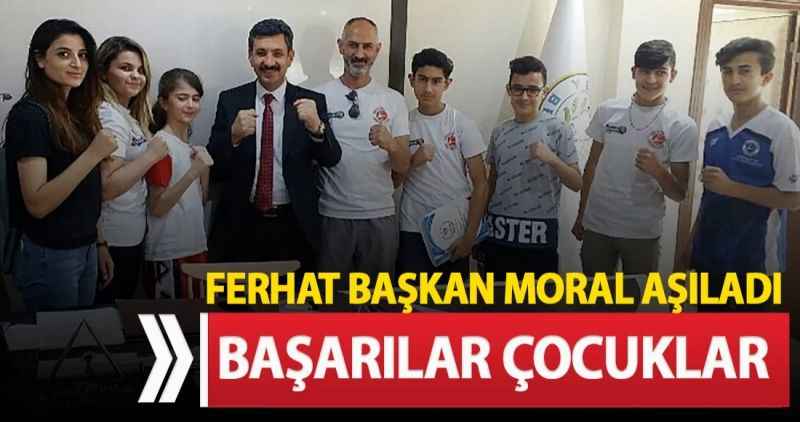 Ferhat Başkan moral aşıladı