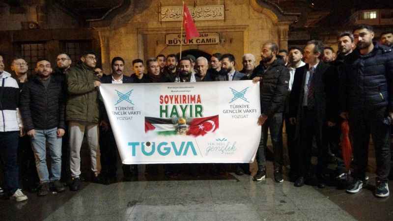 TÜGVA Yozgat İl Temsilciliği, ABD'nin Gazzete'de Ateşkes Önerisini Reddetmesine Tepki Gösterdi! (12/12/2023)