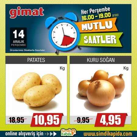 Yozgat'ın Marketi Gimat'ta %50'ye Varan İndirim Duyuruldu! Perşembe Günü Gimat'a Uğramayı Unutmayın! (14/12/2023)