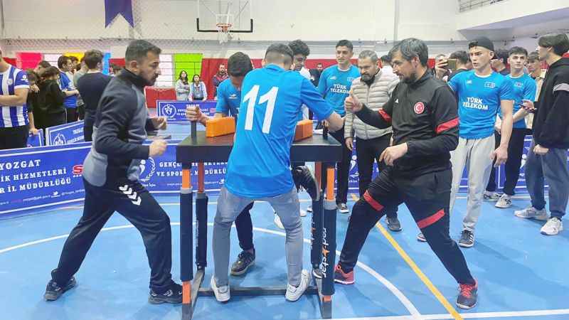 Yozgat'ta  2023-2024  Bilek Güreşi İl Müsabakaları Tamamlandı! (14/12/2023)