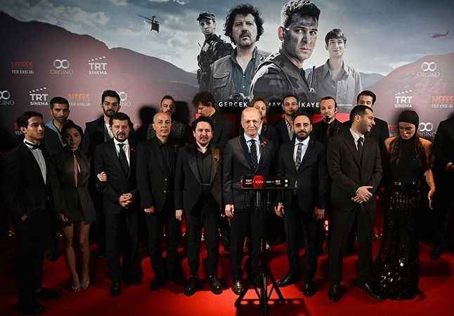 TRT Ortak Yapımı "Nefes - Yer Eksi İki" Filminin Galası Düzenlendi! (14/12/2023)