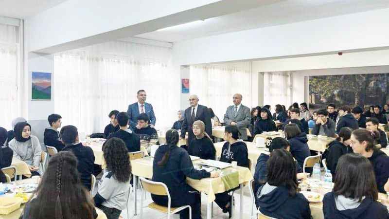 Yozgat İl Milli Eğitim Müdürü Altınkaynak Erdoğan Akdağ Fen Lisesi Öğrencileriyle Kahvaltı Yaptı (14/12/2023)