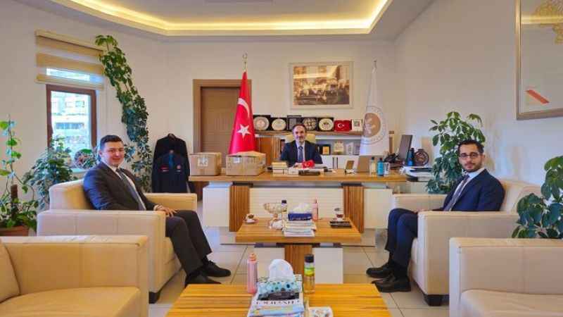 İş İnsanı Bilal Şahin'den Yozgat Müftüsü Ali Gülden'e Ziyaret (15/12/2023)