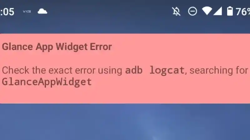 Glance APP Widget Hatası Nedir, Nasıl Düzeltilir? Telefonda Glance App Hataları ve Çözümü!