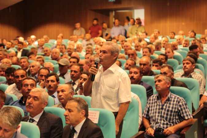 Muhtarlar toplantısı yapıldı