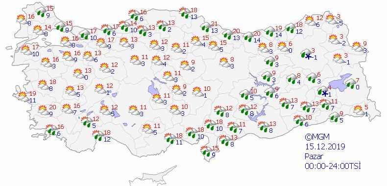 Sıcaklara mola! Sağanak yağışlar geliyor !