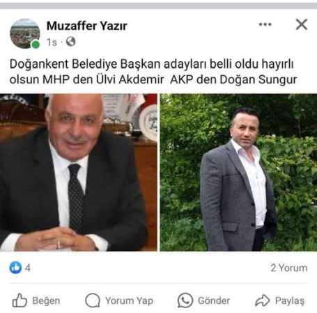 Doğankent Belediye Başkanı Doğan Sungur Uyardı: Yalan Haberlere İtibar Etmeyin! (17/12/2023)