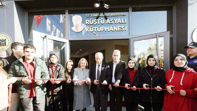 Şentepe'ye Yeni Proje Rüştü Asyalı Kütüphanesi Resmen Açıldı! (17/12/2023)