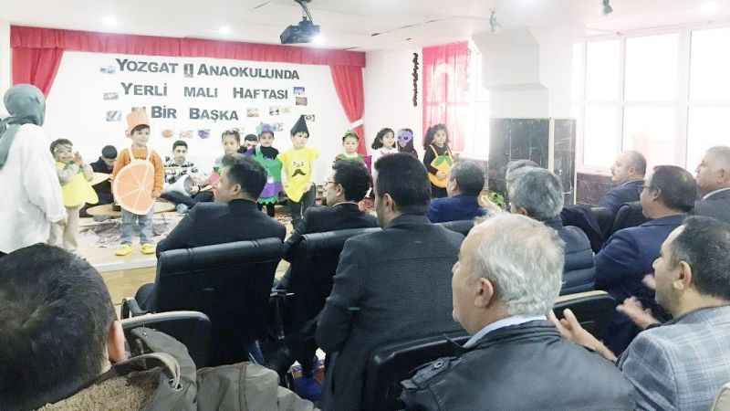Yöresel Lezzetlerin Olduğu Yerli Malı Haftası Yozgat Anaokulu'nda Kutlandı! (17/12/2023)