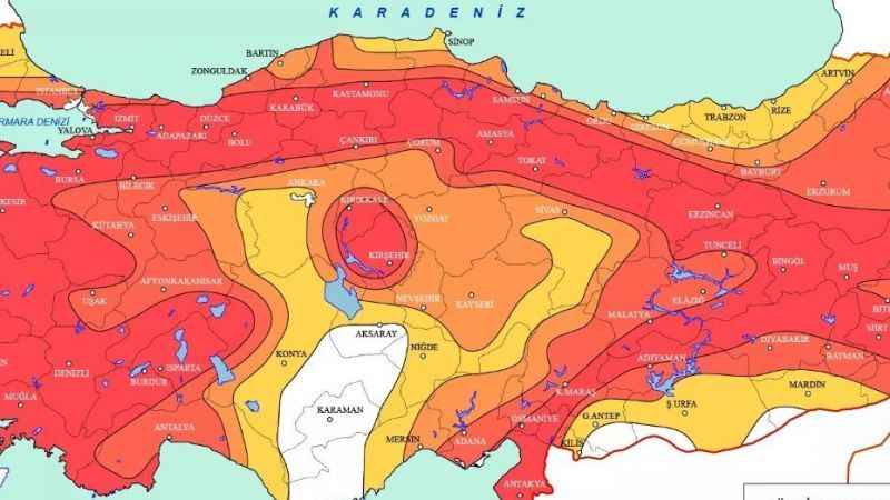 Olası Bir Depremde Hangi İl ve İlçeler Tehlikede? Yozgat Deprem Konusunda Şanslı mı?
