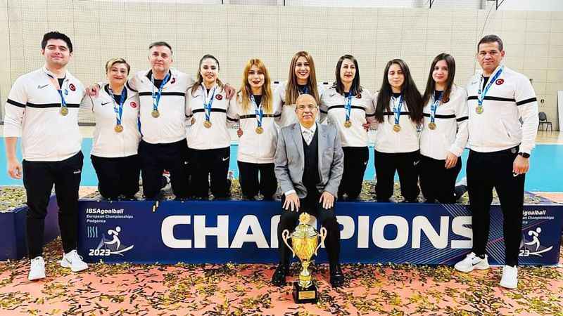 Türkiye Goalball Kadın Milli Takımı'ndan Tarihi Zafer: Üçüncü Avrupa Şampiyonluğu! (21/12/2023)
