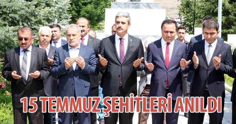 15 Temmuz şehitleri anıldı