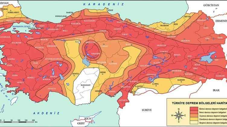 Yozgat'ta Evimin Altından Deprem Fay Hattı Geçiyor Mu Diye Merak Ediyorsanız İşte Fay Hattı Haritası!