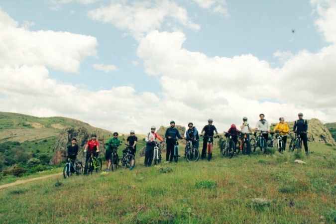 Pedallar sağlıklı yaşam için dönüyor