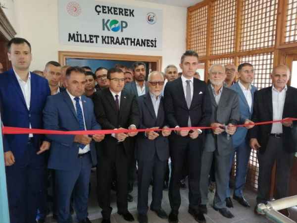 Millet Kıraathanesi Açıldı!