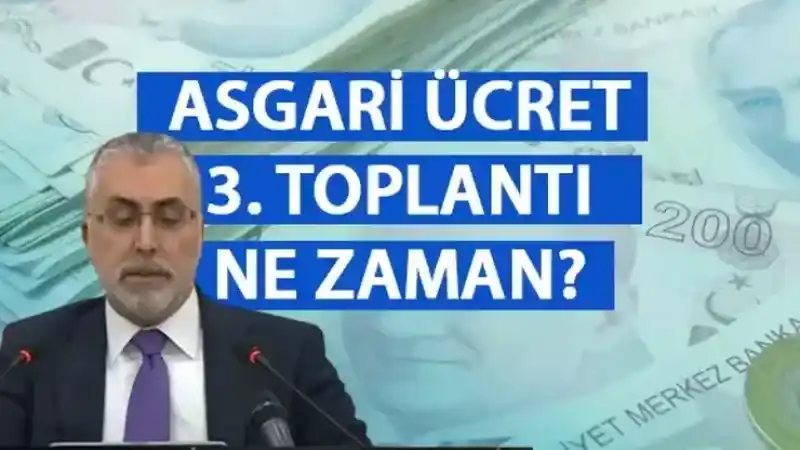 Asgari Ücret Tespit Komisyonu Üçüncü Toplantı Ne Zaman? Yarın Asgari Ücret Zam Toplantısı Yapılacak mı? (24/12/2025)