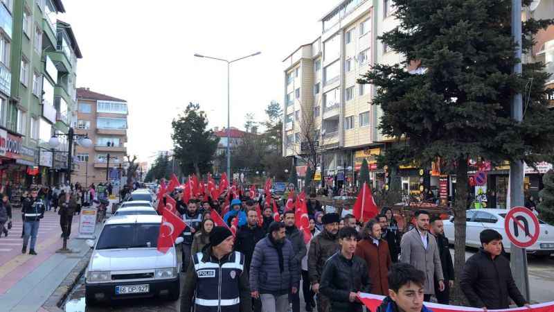 Yozgat Alperen Ocakları İl Başkanlığı Şehitlerimiz İçin Yürüyüş Düzenledi! (24/12/2023)