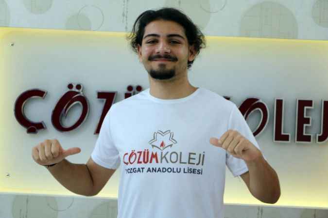YKS yabancı dil Yozgat birincisi Çözüm Koleji'nden